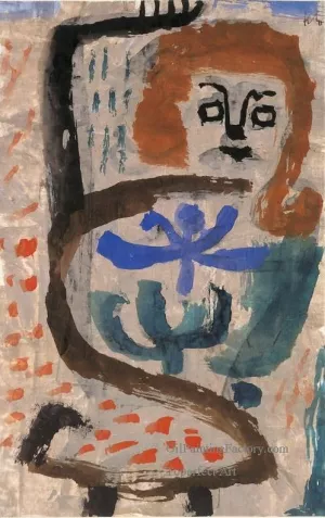 A Swarming by Paul Klee Oil Painting Reproduction