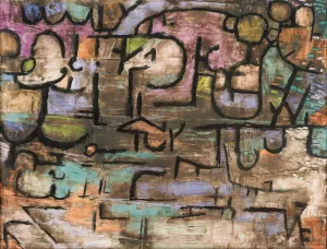 After The Flood by Paul Klee - Hand-Painted Oil Painting Reproduction