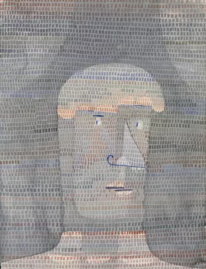Athlete's Head by Paul Klee Oil Painting Reproduction