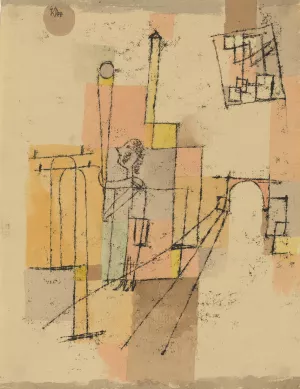 Before the Festivity by Paul Klee Oil Painting Reproduction