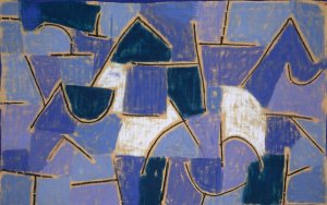 main product photo of Blue Night painting by Paul Klee