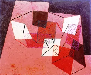 Braced Surfaces by Paul Klee - Hand-Painted Oil Painting Reproduction