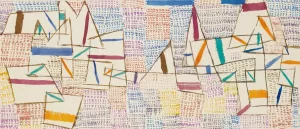 Cote De Provence 7 by Paul Klee - Hand-Painted Oil Painting Reproduction