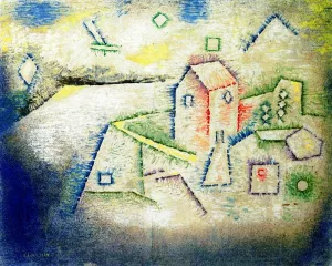 Country House in the North by Oil Painting Reproduction