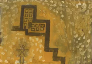 Das Haus In Der HOhe by Oil Painting Reproduction