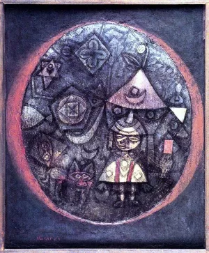 Dwarf Fairy Tale by Oil Painting Reproduction