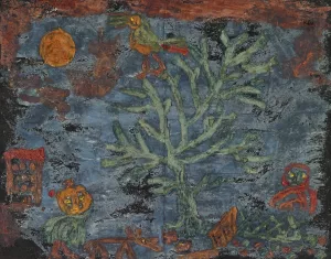 Fairy Tale of the North by Paul Klee - Hand-Painted Oil Painting Reproduction