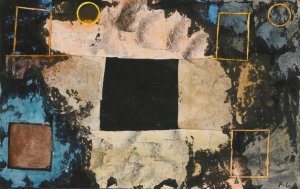 main product photo of Felsen Kammern painting by Paul Klee