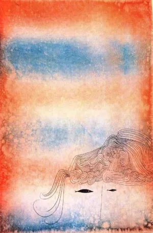 Fish-Physolognomic by Paul Klee - Hand-Painted Oil Painting Reproduction