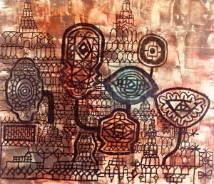 Forged Still Life by Paul Klee Oil Painting Reproduction
