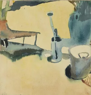 Garden Still life by Oil Painting Reproduction