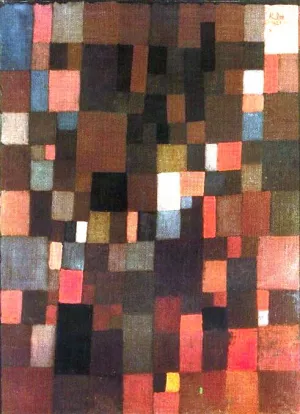 Harmony of Squares by Paul Klee - Hand-Painted Oil Painting Reproduction