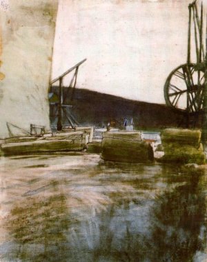 In the Quarry of Ostermundingan by Paul Klee Oil Painting Reproduction