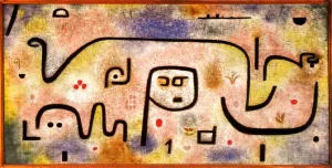 Main Product Photo of Insula dulcamara Painting by Paul Klee