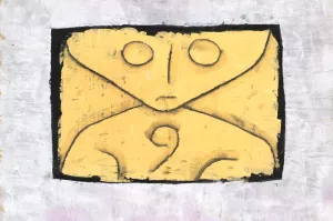 Letter Ghost by Paul Klee - Hand-Painted Oil Painting Reproduction