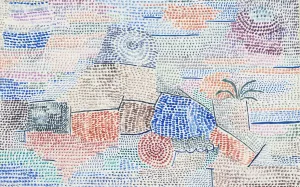 Licht uber Ehedem by Paul Klee Oil Painting Reproduction