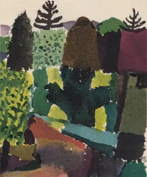 Park by Oil Painting Reproduction