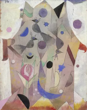 Persische Nachtigallen by Paul Klee - Hand-Painted Oil Painting Reproduction