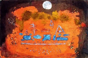 Sacrifice at Full Moon by Oil Painting Reproduction