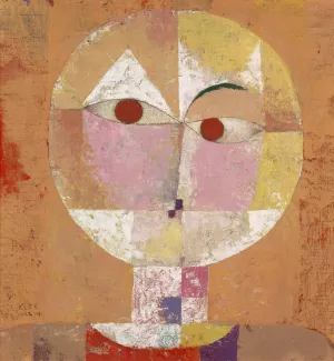 Senecio by Paul Klee - Hand-Painted Oil Painting Reproduction