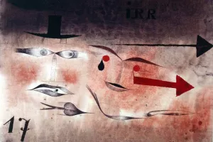 Seventeen by Paul Klee - Hand-Painted Oil Painting Reproduction