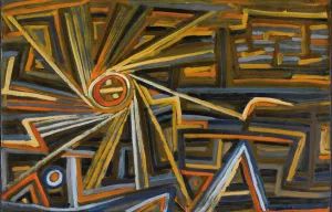 Strahlung Und Rotation by Oil Painting Reproduction
