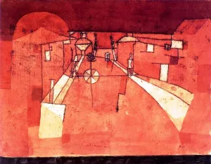 Street in the Camp by Paul Klee Oil Painting Reproduction