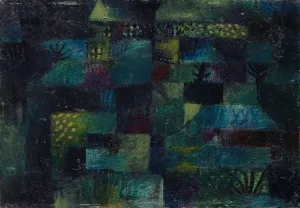Terraced Garden by Paul Klee - Hand-Painted Oil Painting Reproduction