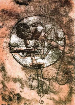 The Lover by Paul Klee - Hand-Painted Oil Painting Reproduction