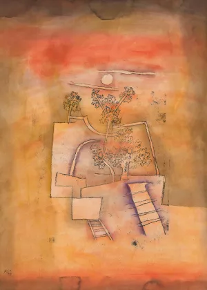 Tree Culture by Paul Klee Oil Painting Reproduction