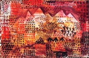 Main Product Photo of Untitled 3 Painting by Paul Klee