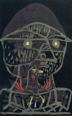 main product photo of Vogelfanger painting by Paul Klee