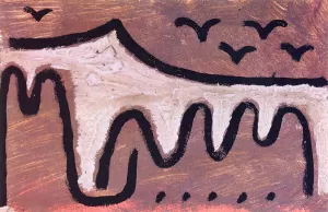 Wave by Paul Klee Oil Painting Reproduction