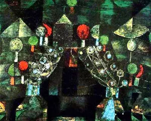 Women's Pavillon by Paul Klee Oil Painting Reproduction